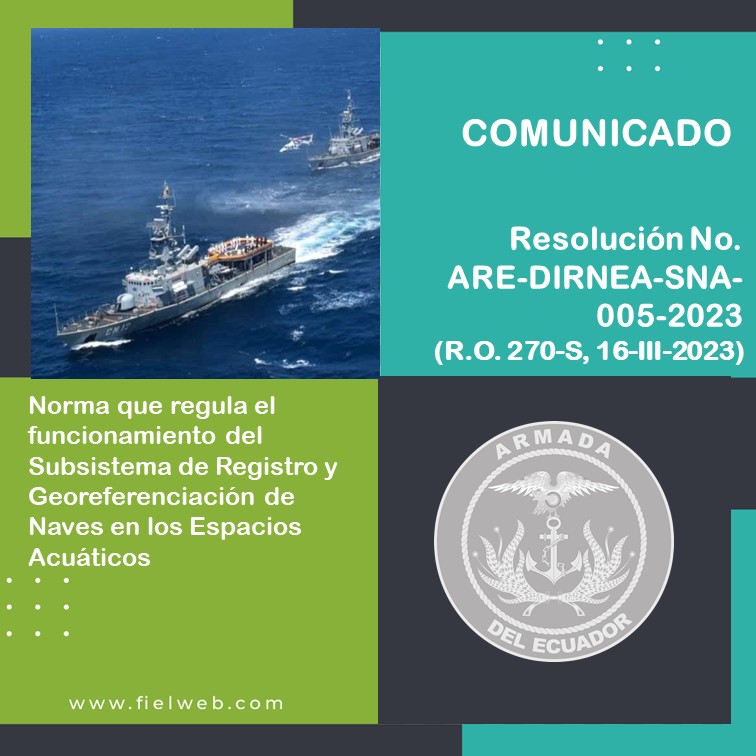 Resolución No. ARE-DIRNEA-SNA-005-2023
