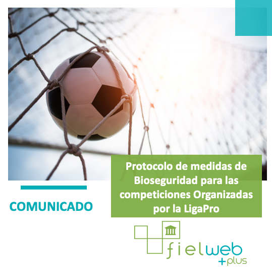 Protocolo de medidas de Bioseguridad para las competiciones Organizadas por la LigaPro