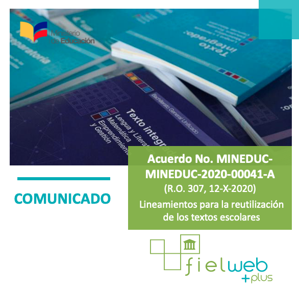 Acuerdo No. MINEDUC-MINEDUC-2020-00041-A