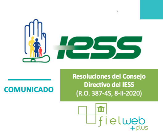 Resoluciones del Consejo Directivo del IESS