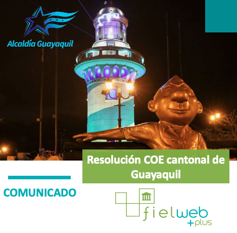 Resolución COE Guayaquil 30 de marzo de 2021