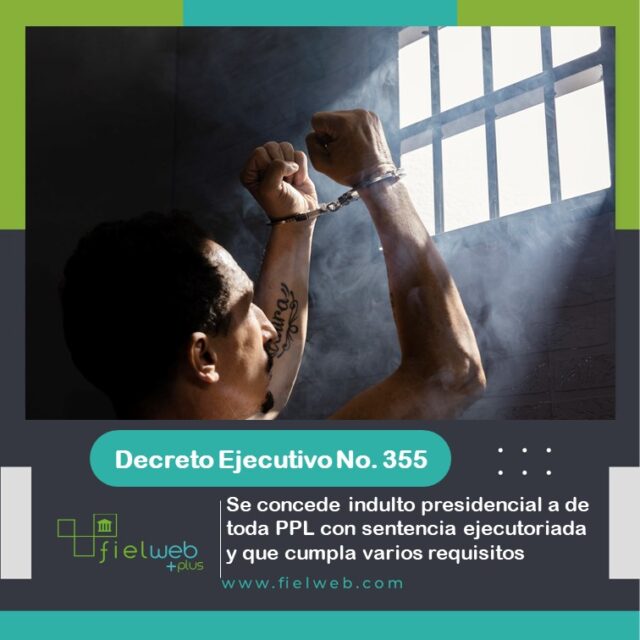 Decreto Ejecutivo No. 355 – Boletín Jurídico