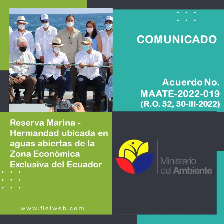 Acuerdo No. MAATE-2022-019