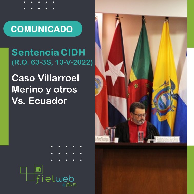 Caso Villarroel Merino y otros Vs. Ecuador