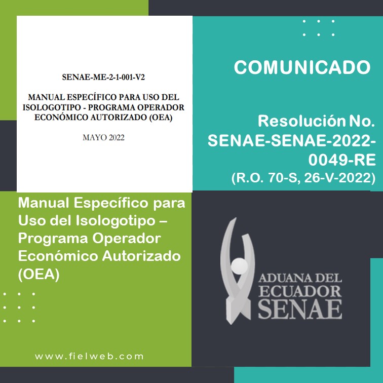 Resolución No. SENAE-SENAE-2022-0049-RE