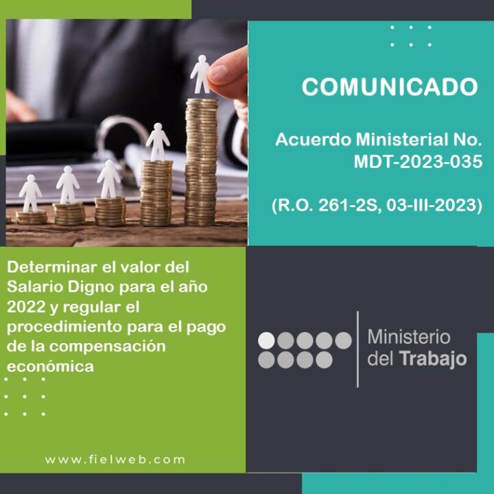 Acuerdo Ministerial No. MDT-2023-035 - Boletín Jurídico