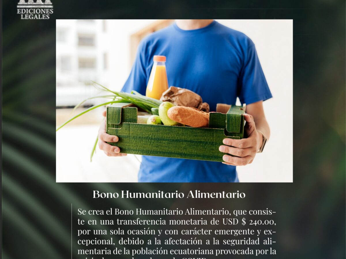 Bono Humanitario Alimentario