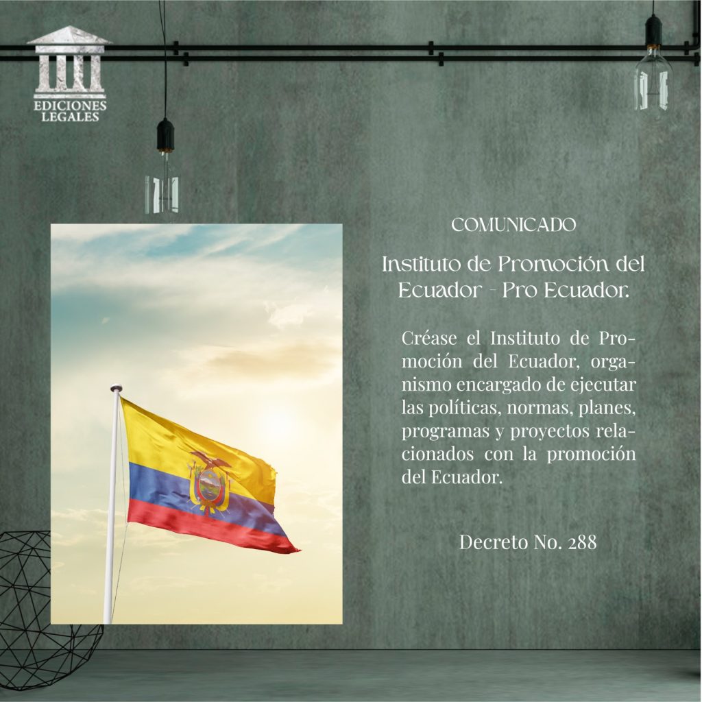 Instituto de Promoción del Ecuador – Pro Ecuador